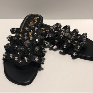 Sam Edelman Beatris Studded black sandals